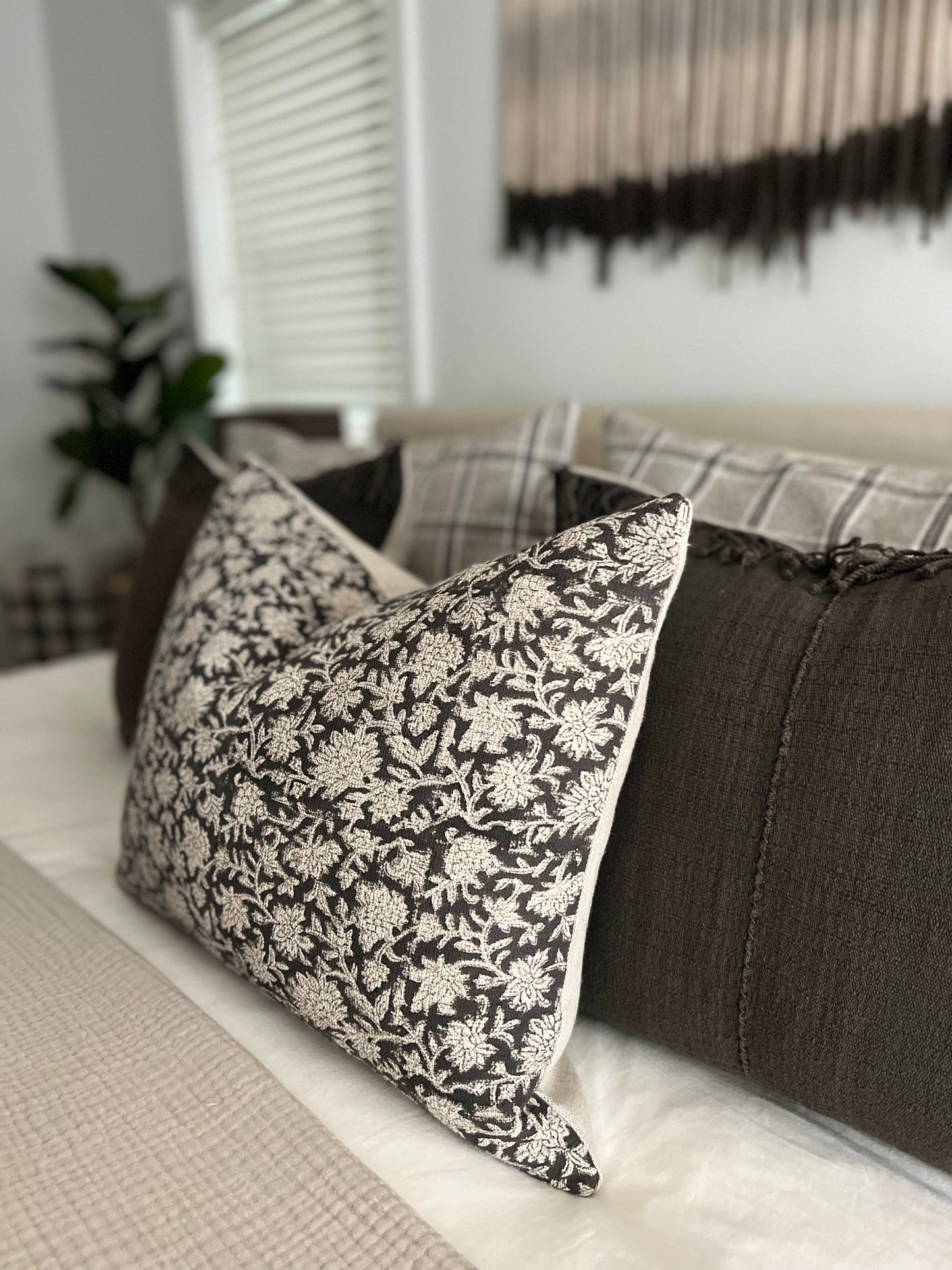Peony Pillow Cover